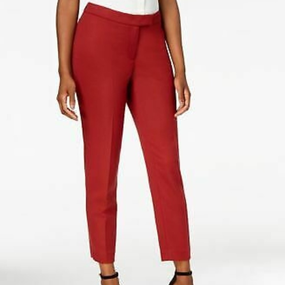 Anne Klein Pants - Anne Klein Womens Office Slim Fit Pants